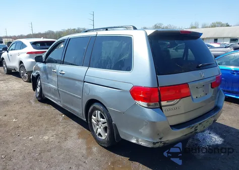 2008 Honda Odyssey Ex-L из США, поврежденный, VIN 5FNRL38618B034776